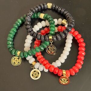 Rustic Cuff Set of 4 Bracelets